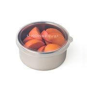 Round Food Storage Container Medium 266ml/9oz - Clear
