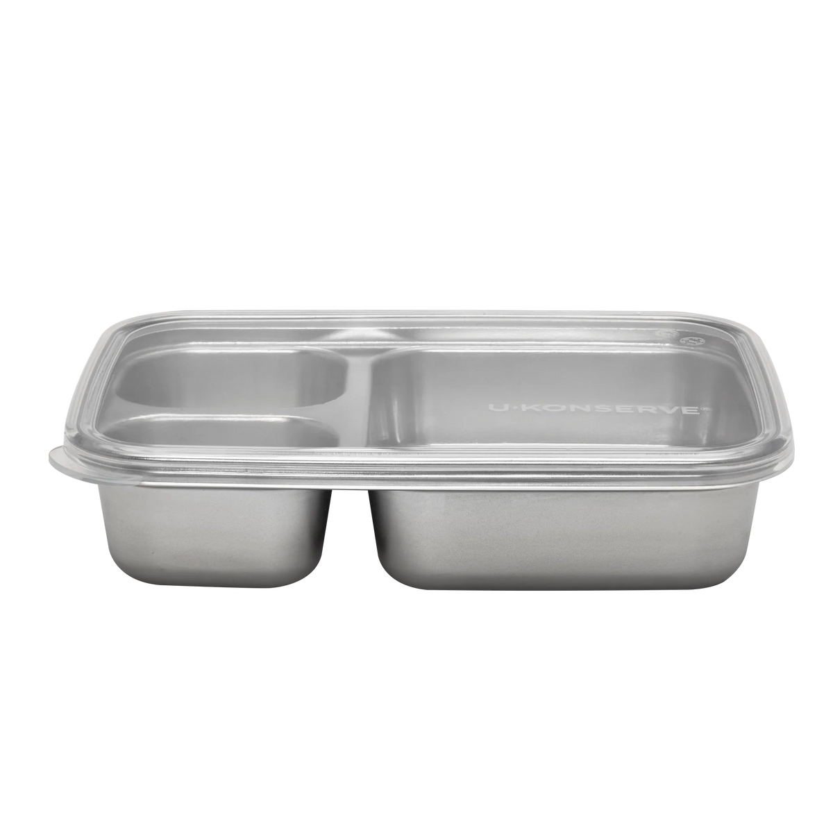 3 Compartment Divided Rectangle Food Storage Container 705ml/28 fl oz ...