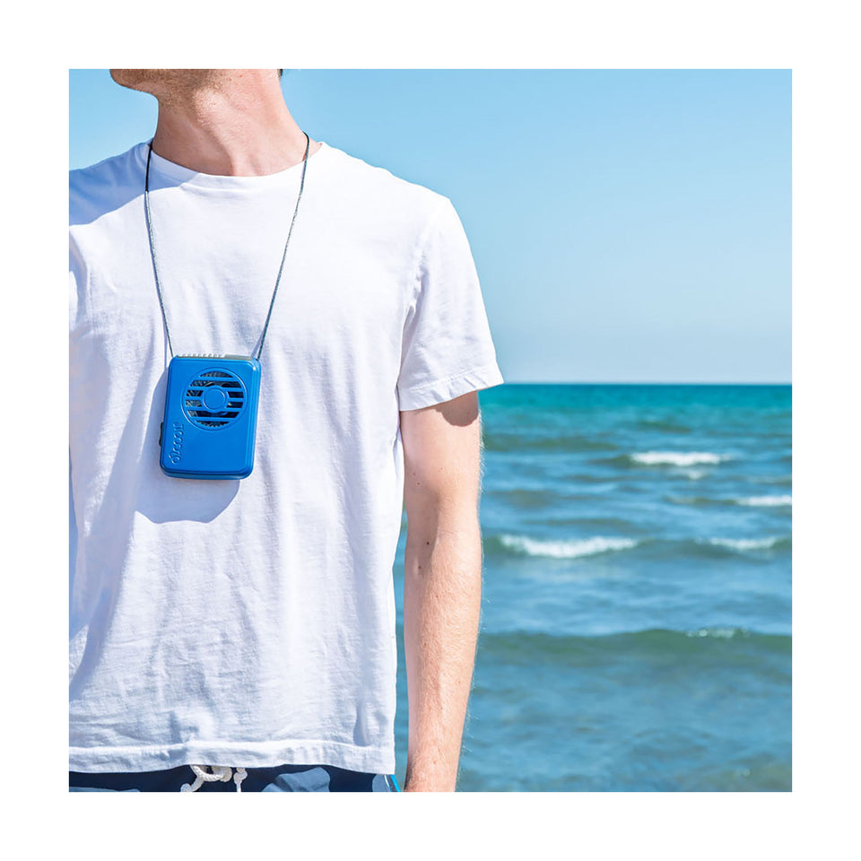 O2COOL Deluxe Necklace Fan - Hands-Free Personal Cooling Fan