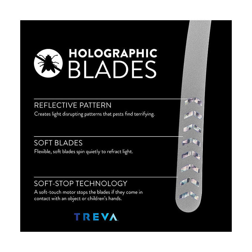 Treva Chemical-Free Bug Fan - Fly and Mosquito Deterrent