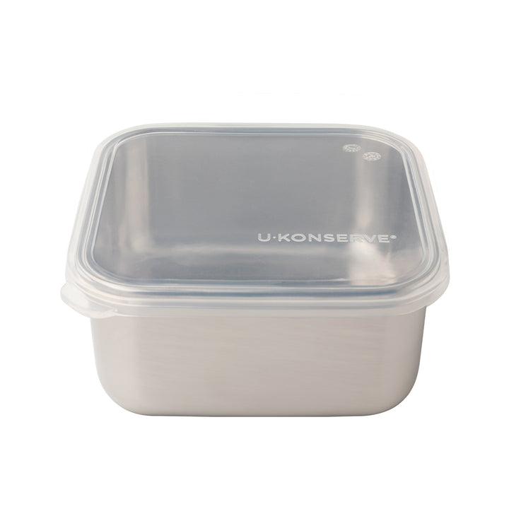 Square To-Go Food Storage Container Large 1.5L/50oz - Clear