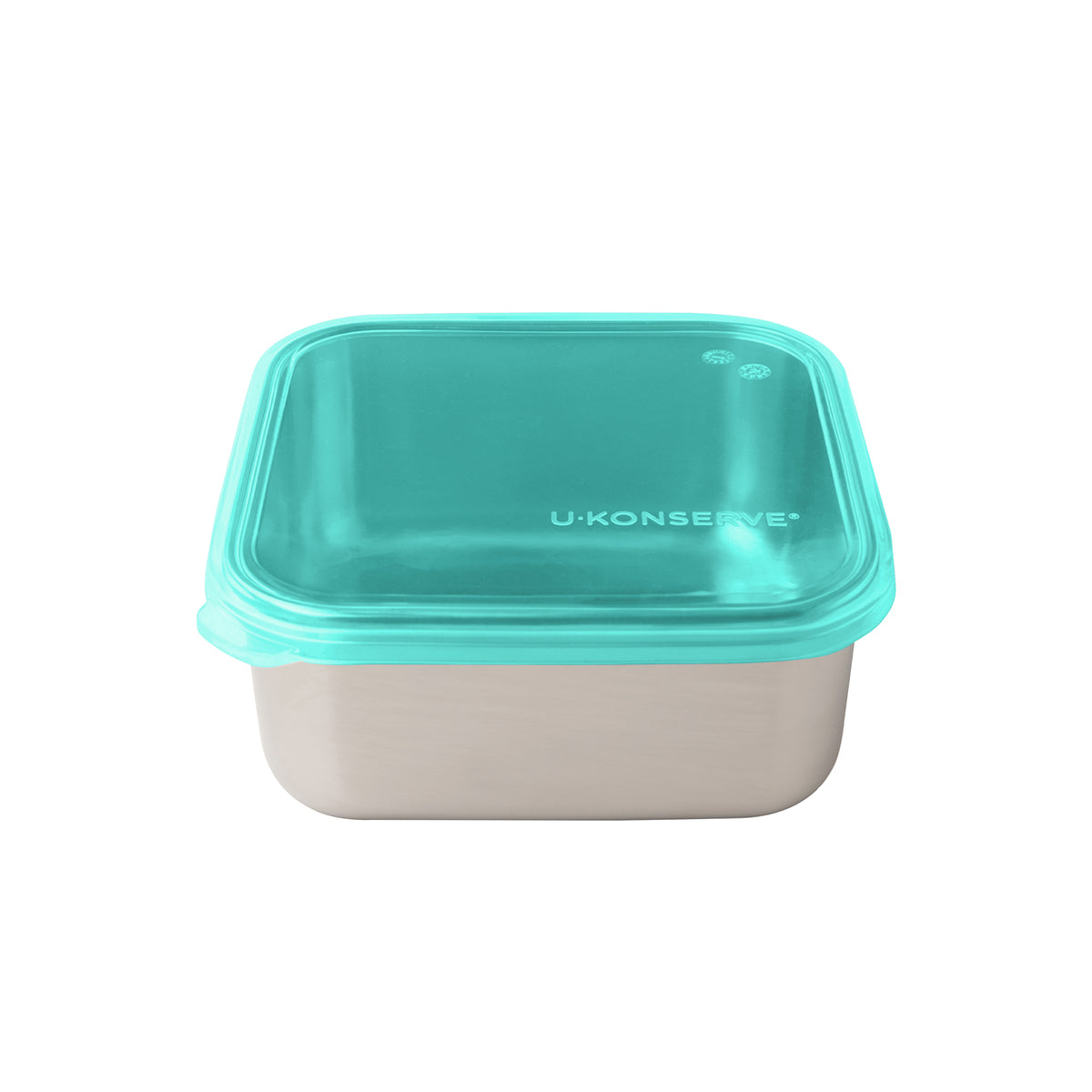 Square To-Go Food Storage Container Medium 900ml/30oz - Island Teal
