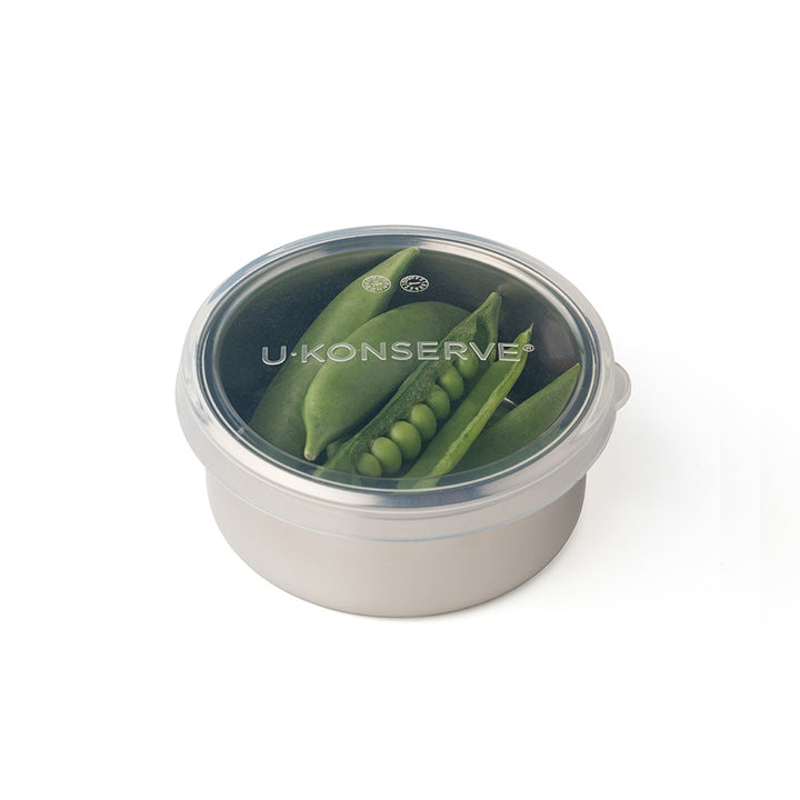 Round Food Storage Container Small 148ml/5oz - Clear